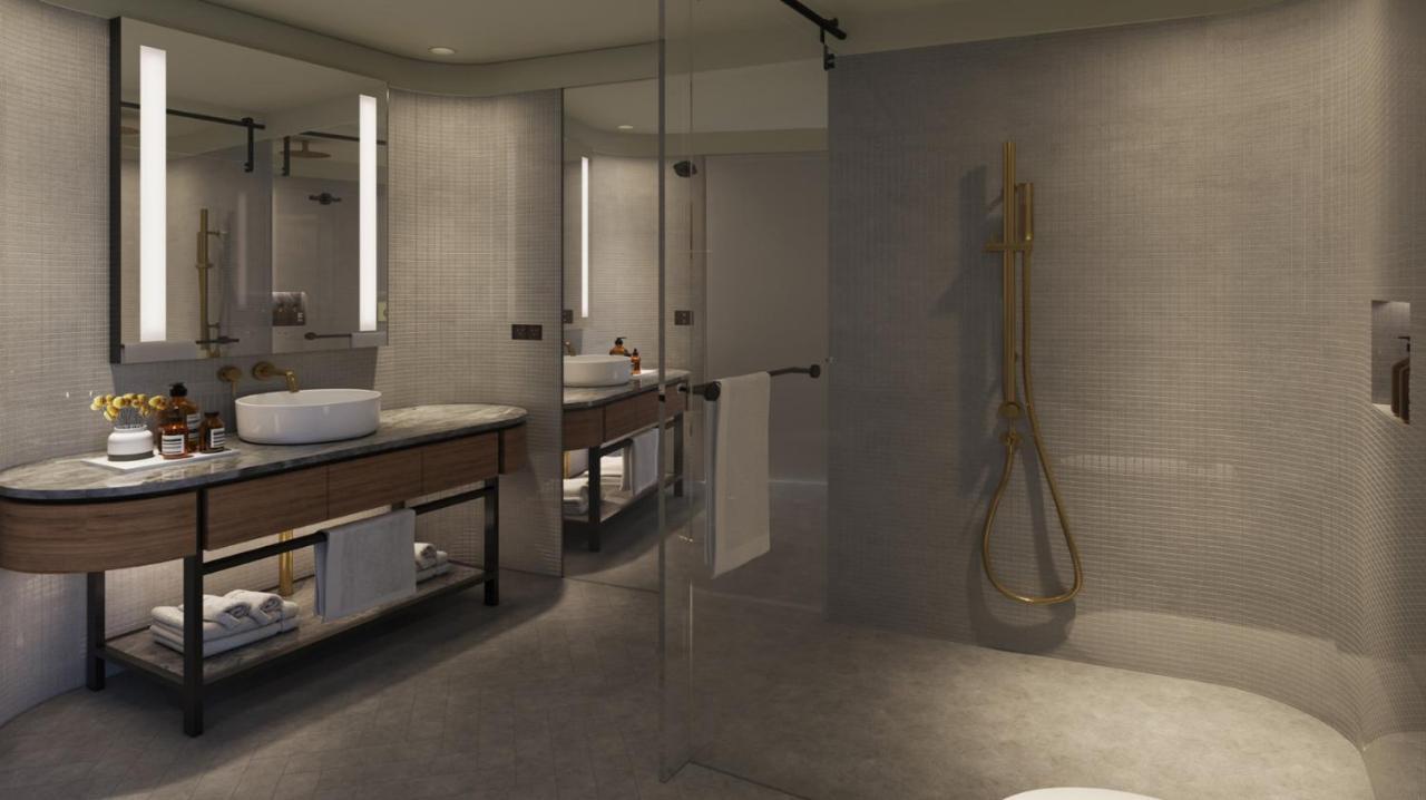 Crystalbrook Kingsley 호텔 뉴캐슬 외부 사진 Bathroom